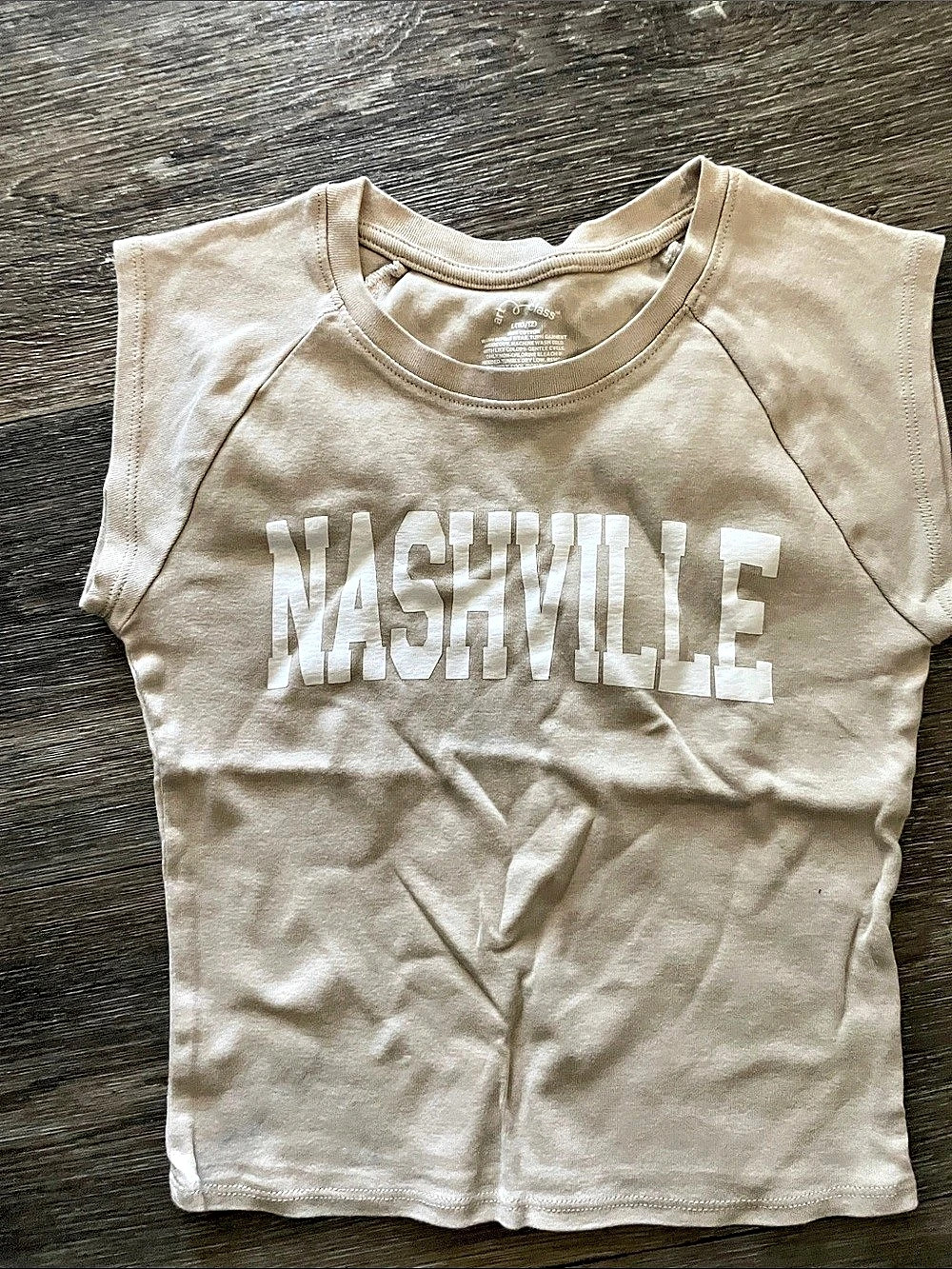 Art class Girls Graphic Tee Brown & White Size Large